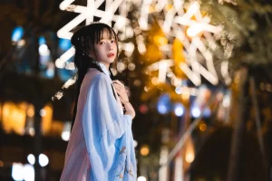 清青琴玖《隔世》主题写真：25张全套美图