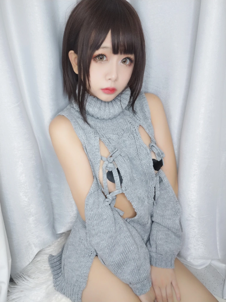 日奈娇(椎名莜)《毛衣》主题写真：35张全套美图