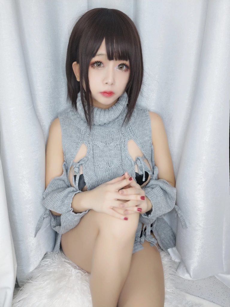 日奈娇(椎名莜)《毛衣》主题写真：35张全套美图