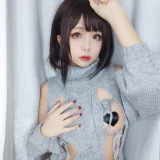 日奈娇(椎名莜)《毛衣》主题写真：35张全套美图