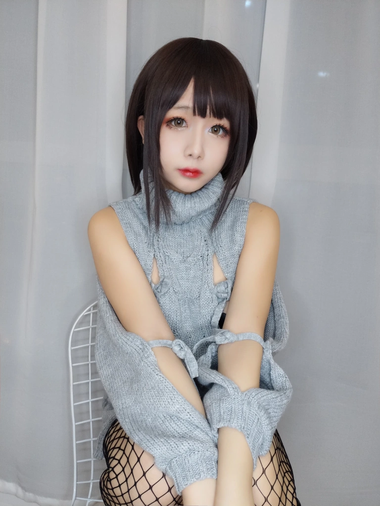 日奈娇(椎名莜)《毛衣》主题写真：35张全套美图