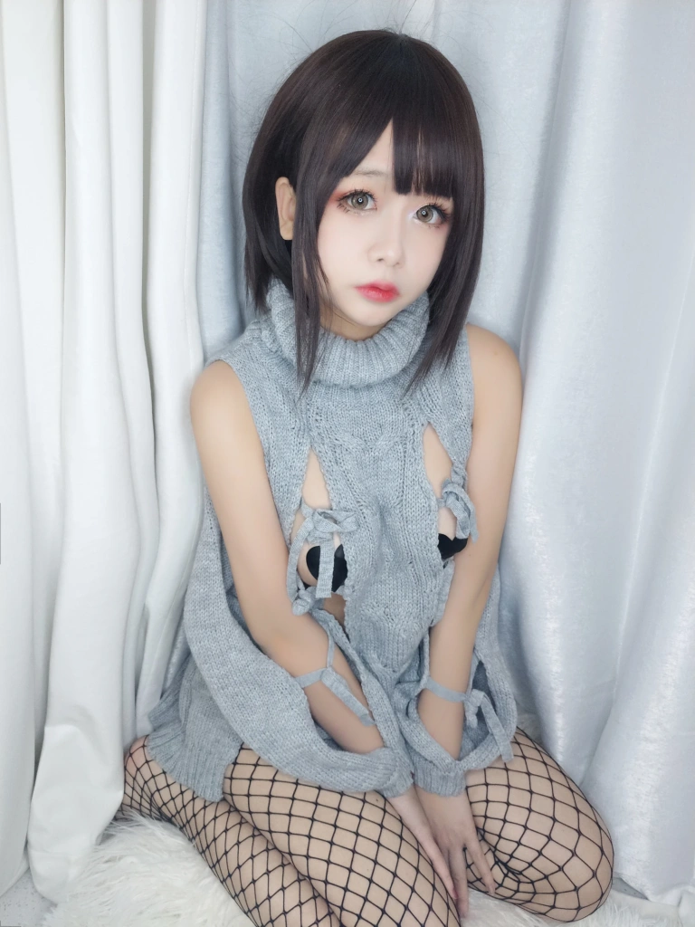 日奈娇(椎名莜)《毛衣》主题写真：35张全套美图