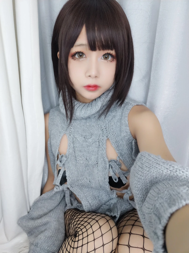 日奈娇(椎名莜)《毛衣》主题写真：35张全套美图