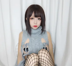 日奈娇(椎名莜)《毛衣》主题写真：35张全套美图