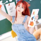 叉子宝宝《背带裤》主题写真：36张全套美图