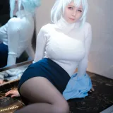 上杉绘黎落《雪女》主题写真：48张全套美图