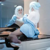 上杉绘黎落《雪女》主题写真：48张全套美图