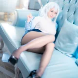 上杉绘黎落《雪女》主题写真：48张全套美图