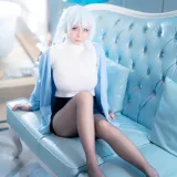 上杉绘黎落《雪女》主题写真：48张全套美图