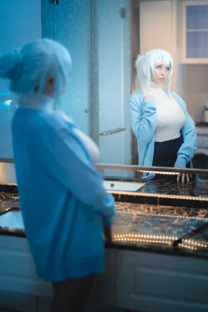 上杉绘黎落《雪女》主题写真：48张全套美图