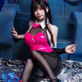 末夜《机器人女友》主题写真：48张全套美图
