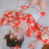 星黛鹿鹿《室内浴衣私房》主题写真：49张全套美图