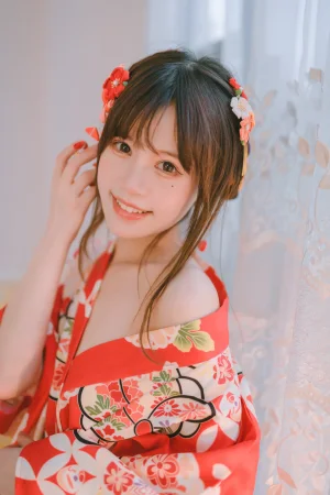 星黛鹿鹿《室内浴衣私房》主题写真：49张全套美图