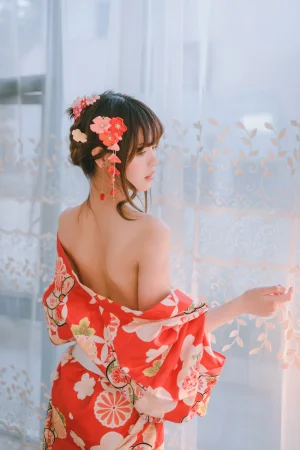 星黛鹿鹿《室内浴衣私房》主题写真：49张全套美图