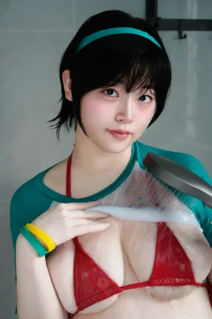 一只毛毛帽《毛毛帽 NO.012 – 午后浴室》主题写真：50张全套美图，含8个视频