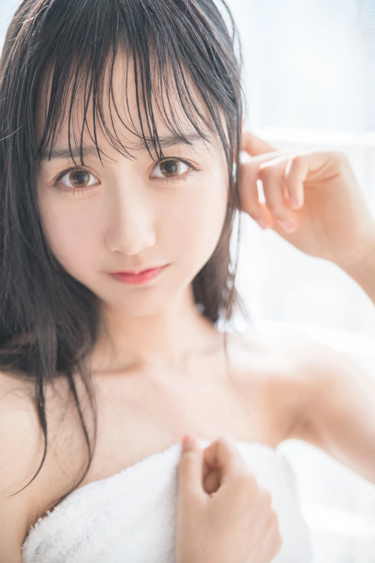 木棉棉《洗白白》主题写真：58张全套美图