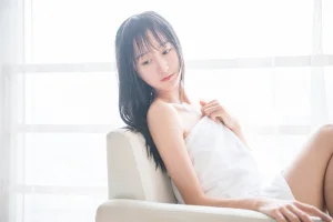 木棉棉《洗白白》主题写真：58张全套美图