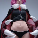 清水凪《小林家的龙女仆 伊露露》主题写真：60张全套美图