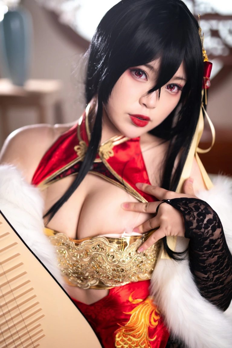 白烨《大凤旗袍》主题写真：63张全套美图