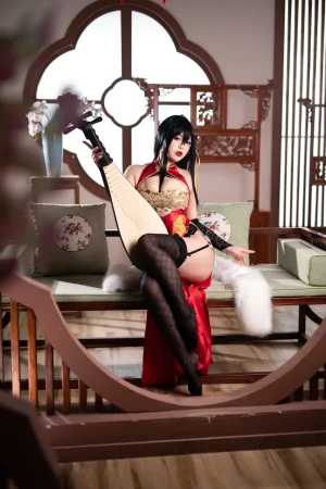 白烨《大凤旗袍》主题写真：63张全套美图