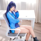 喜欢爱理吗《蔚蓝档案 早濑优香体操服》主题写真：75张全套美图
