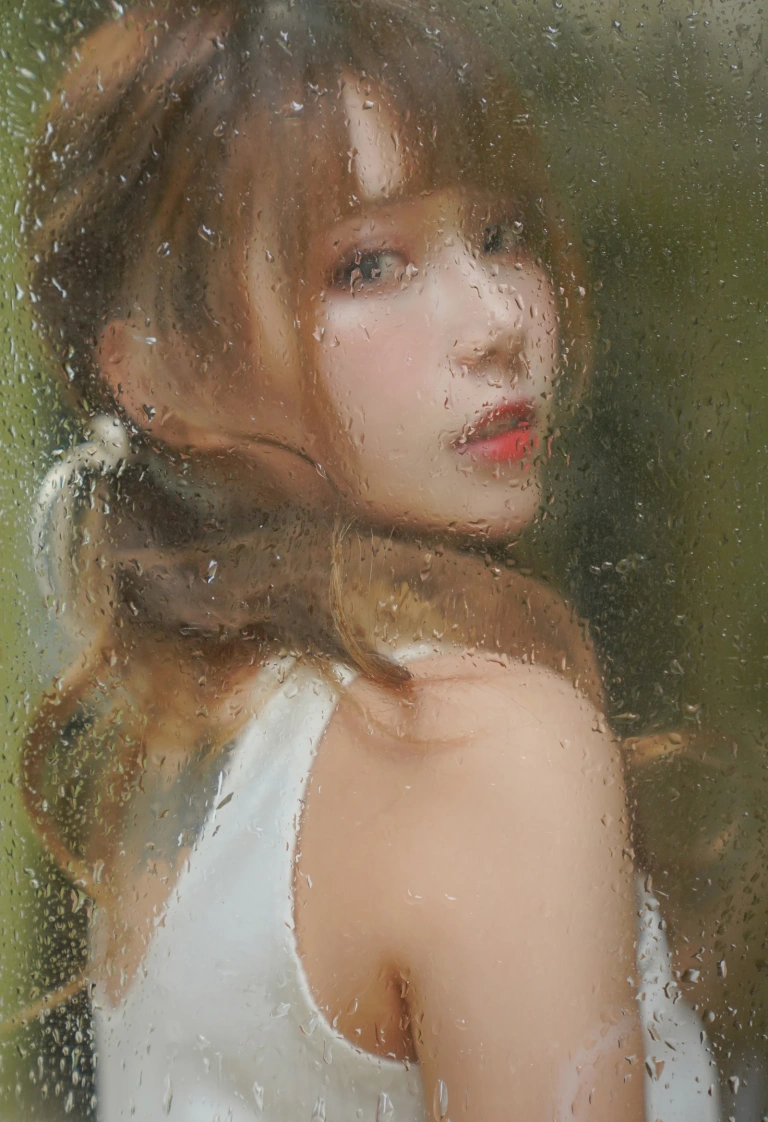 凛子酱《眼泪味道的雨》主题写真：12张全套美图