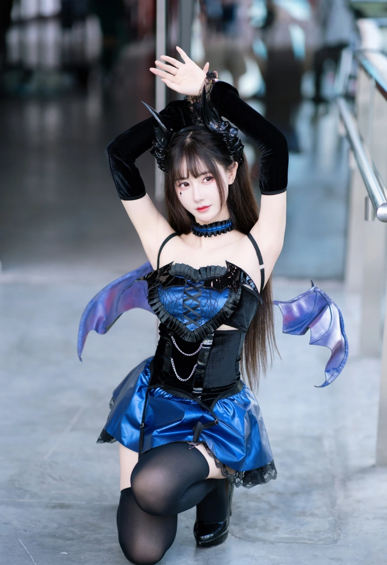 羽生三未《小恶魔 漫展返图》主题写真：12张全套美图