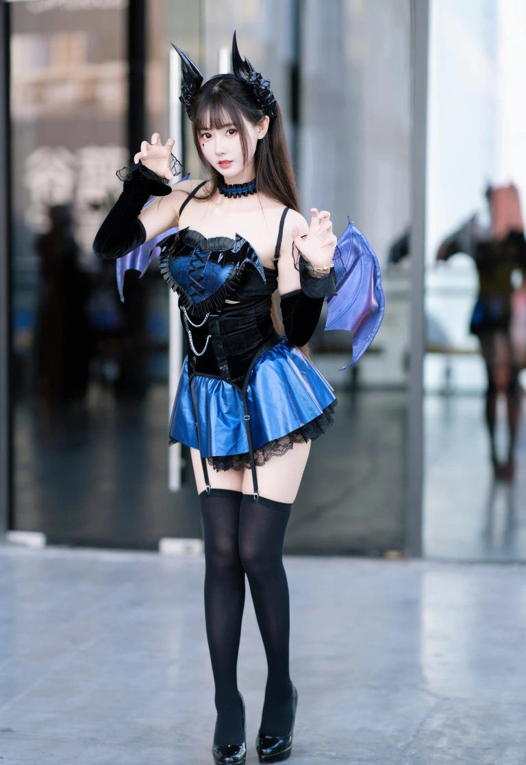 羽生三未《小恶魔 漫展返图》主题写真：12张全套美图