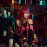 阿包也是兔娘《空花》主题写真：26张全套美图