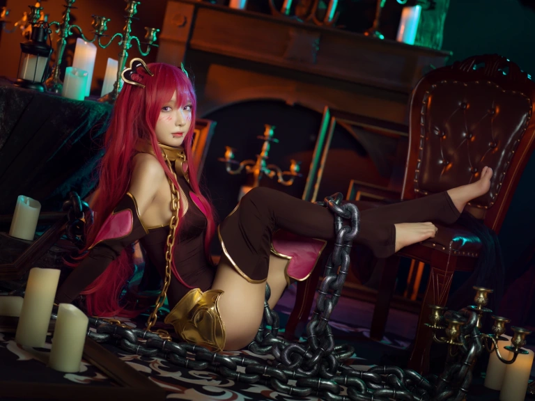 阿包也是兔娘《空花》主题写真：26张全套美图