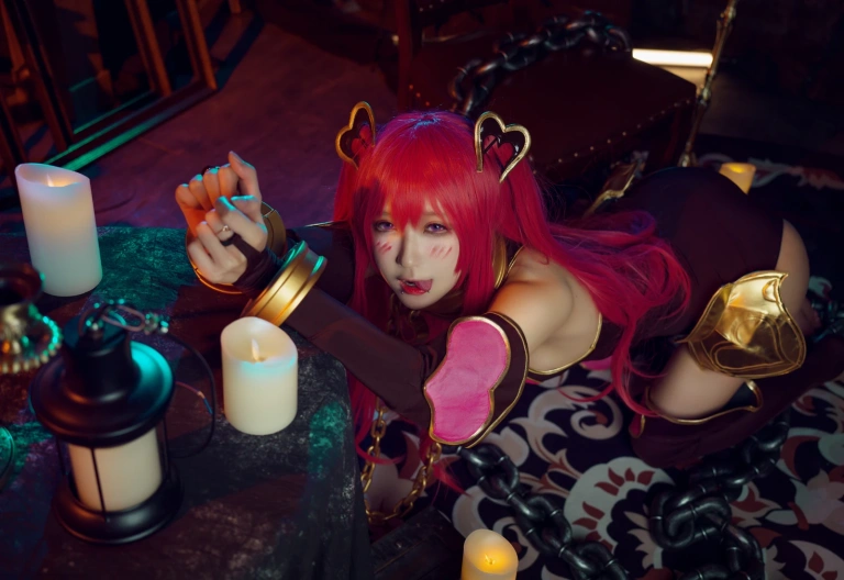阿包也是兔娘《空花》主题写真：26张全套美图