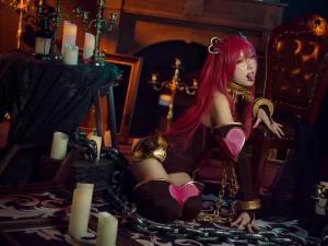 阿包也是兔娘《空花》主题写真：26张全套美图