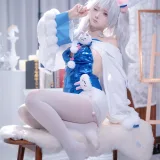 喜欢爱理吗《碧蓝航线 拉菲兔》主题写真：28张全套美图
