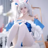 喜欢爱理吗《碧蓝航线 拉菲兔》主题写真：28张全套美图