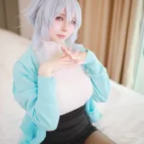 上杉绘黎落《雪女2.0》主题写真：54张全套美图