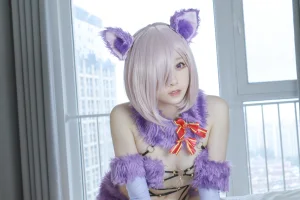 朝霧愛《玛修》主题写真：30张全套美图