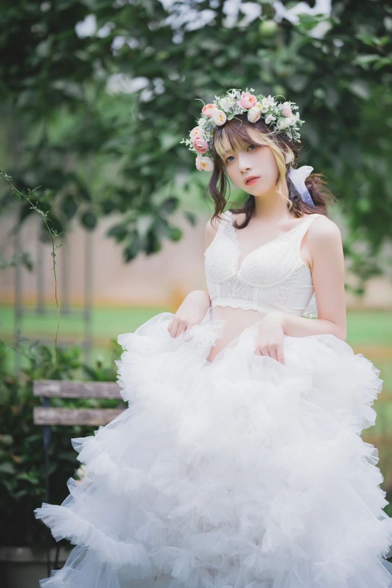 清青琴玖《花嫁浪漫》主题写真：31张全套美图
