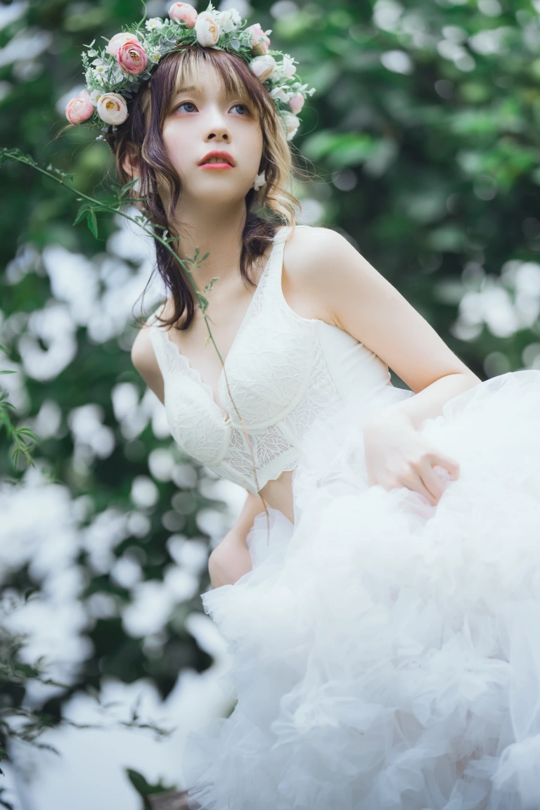 清青琴玖《花嫁浪漫》主题写真：31张全套美图
