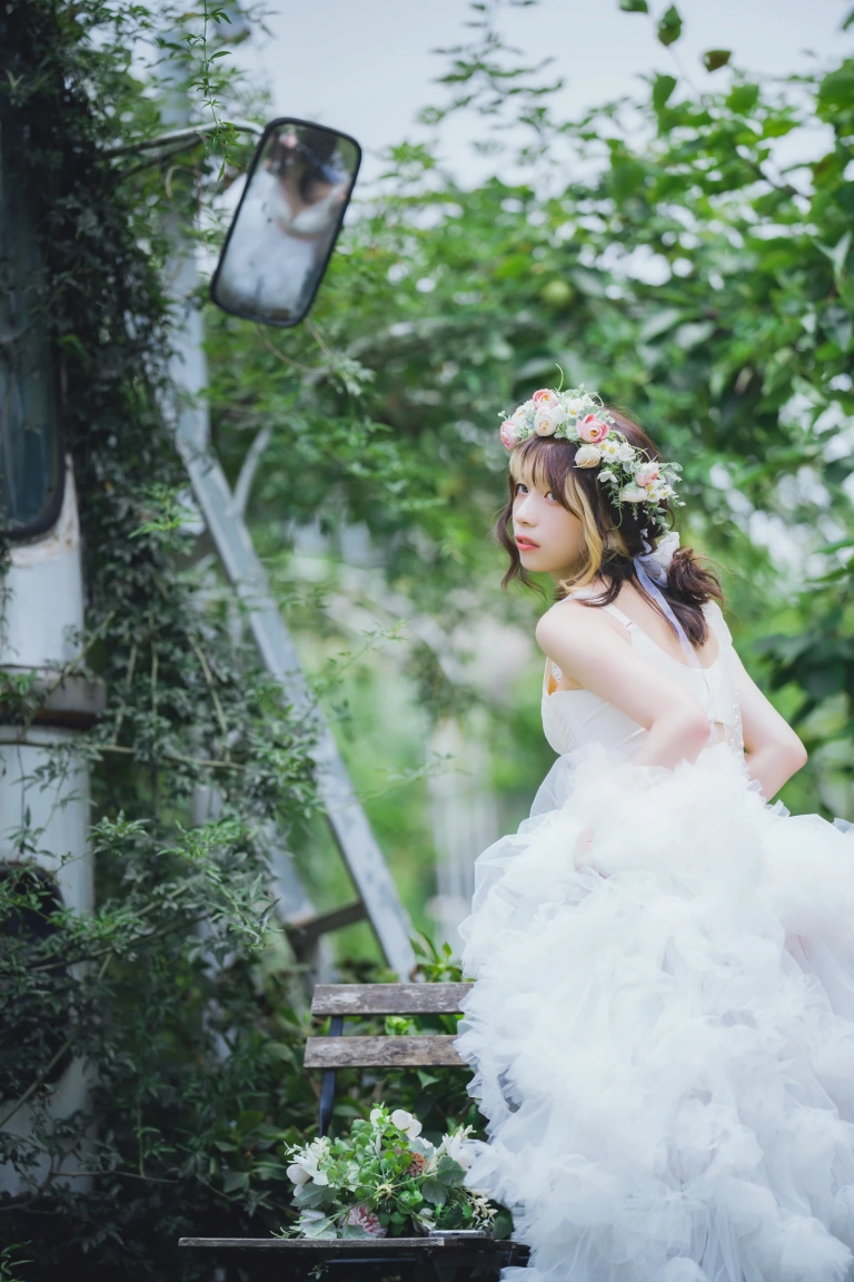 清青琴玖《花嫁浪漫》主题写真：31张全套美图