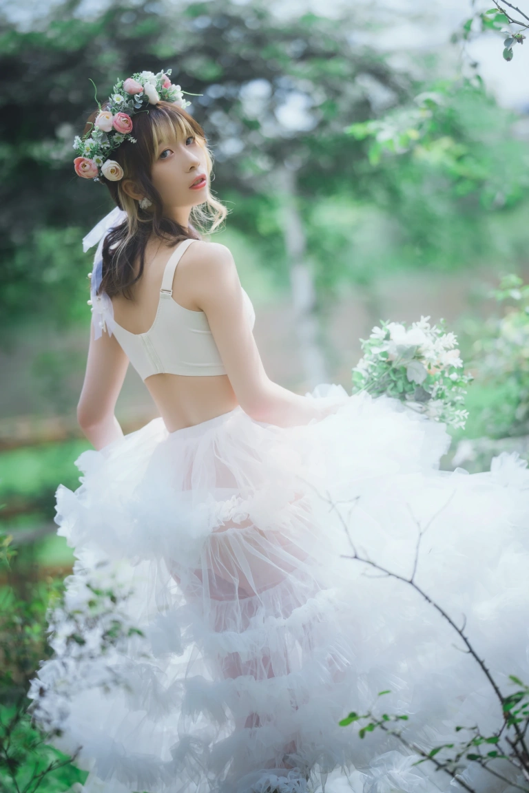 清青琴玖《花嫁浪漫》主题写真：31张全套美图
