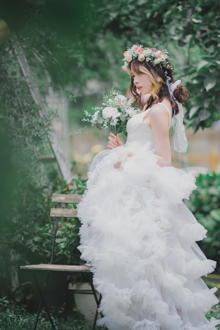 清青琴玖《花嫁浪漫》主题写真：31张全套美图