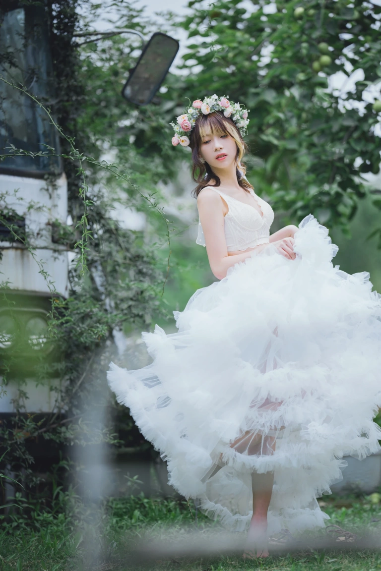 清青琴玖《花嫁浪漫》主题写真：31张全套美图