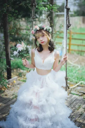 清青琴玖《花嫁浪漫》主题写真：31张全套美图
