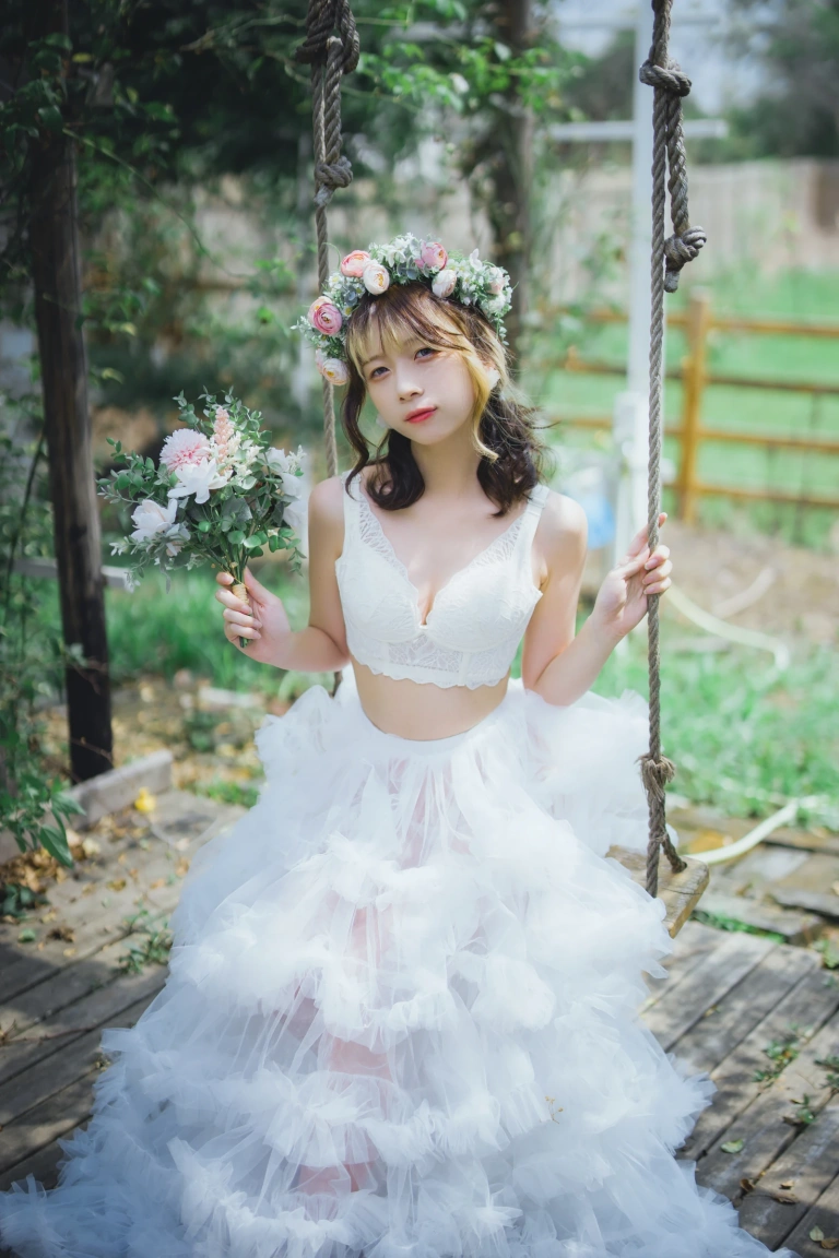 清青琴玖《花嫁浪漫》主题写真：31张全套美图