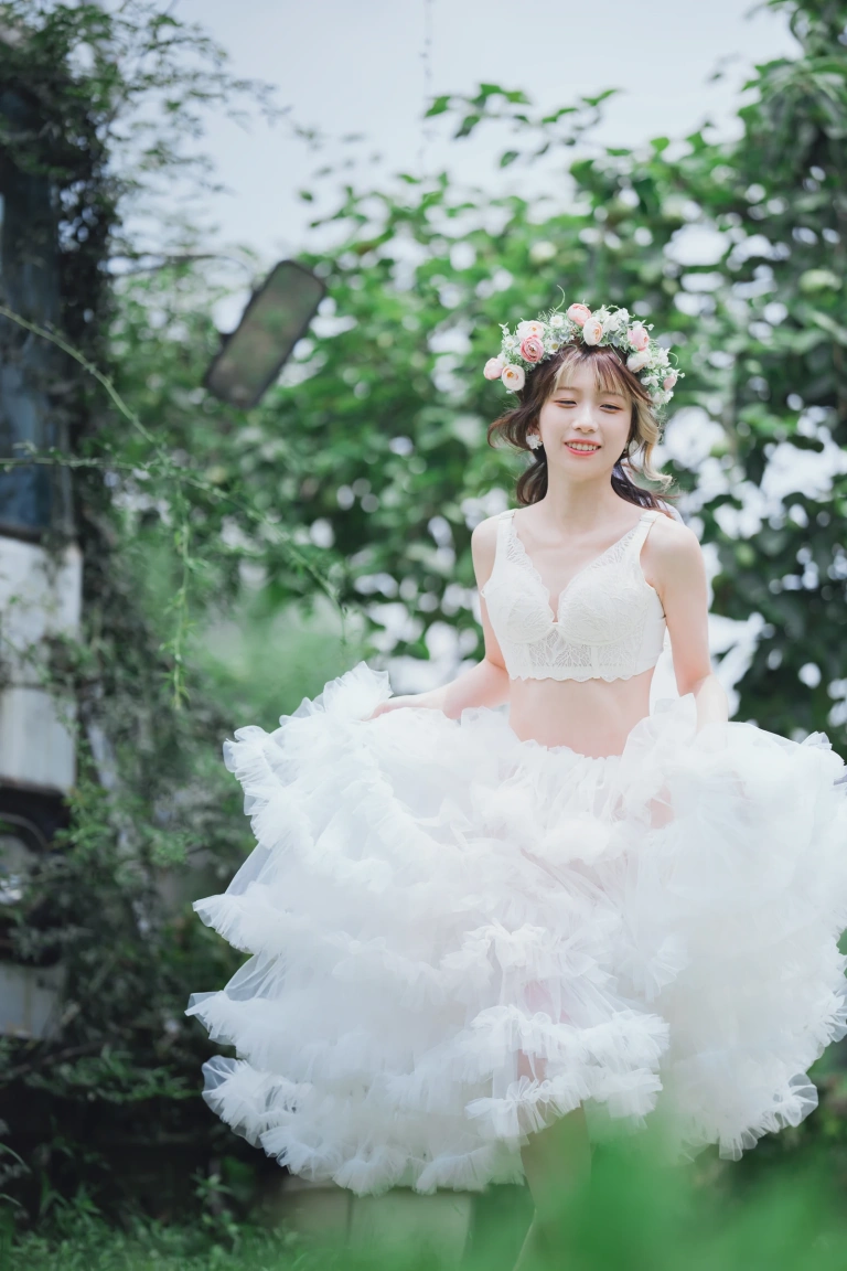 清青琴玖《花嫁浪漫》主题写真：31张全套美图