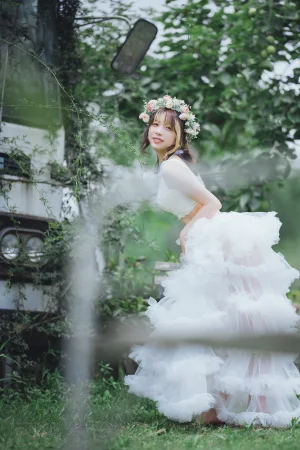 清青琴玖《花嫁浪漫》主题写真：31张全套美图