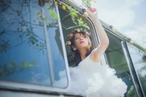清青琴玖《花嫁浪漫》主题写真：31张全套美图