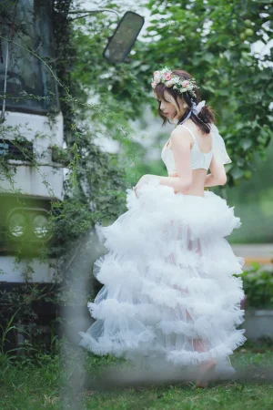 清青琴玖《花嫁浪漫》主题写真：31张全套美图
