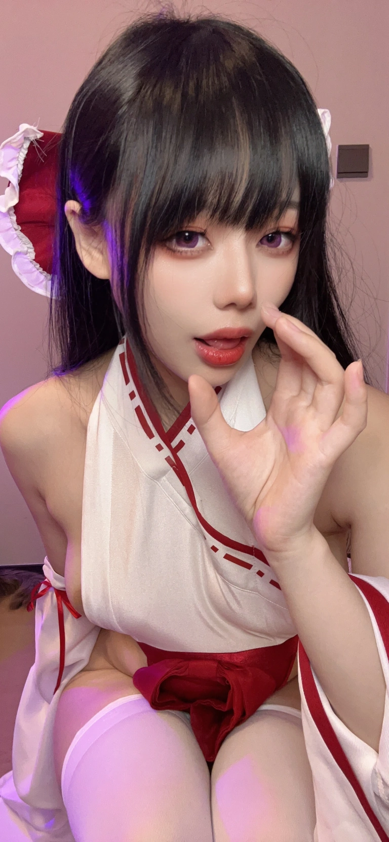 九言《巫女的爱》主题写真：32张全套美图，含2个视频