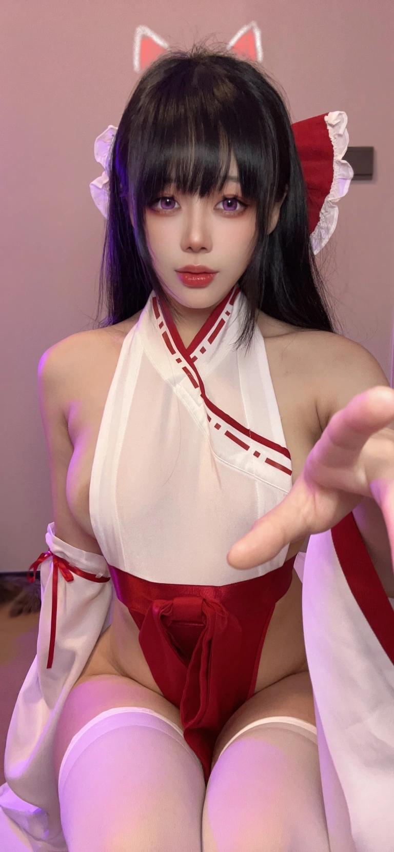 九言《巫女的爱》主题写真：32张全套美图，含2个视频